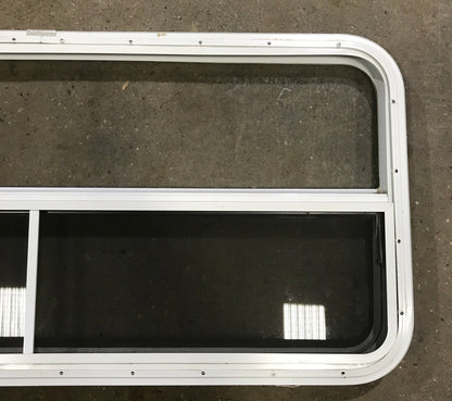 Used White Radius Emergency Opening Window : 47 1/2 W x 21 1/2 H x 1 1/2 D