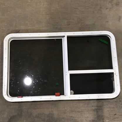 Used White Radius Emergency Opening Window : 47 1/2 X 28 1/2 X 2 D