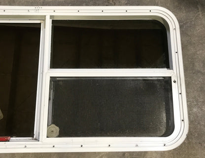 Used White Emergency Opening Window : 47 1/2 W x 21 1/2 H x 2 D