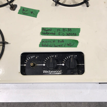 Used Wedgewood by Atwood D-30 3 Burner Cooktop