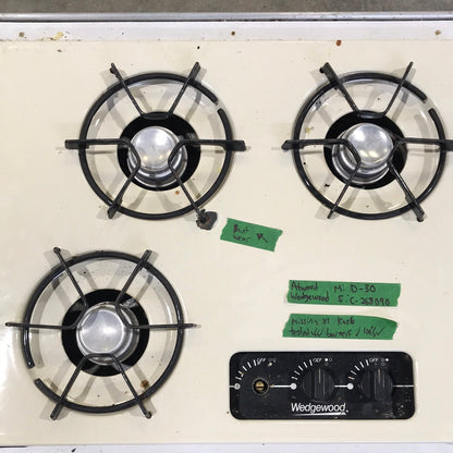 Used Wedgewood by Atwood D-30 3 Burner Cooktop