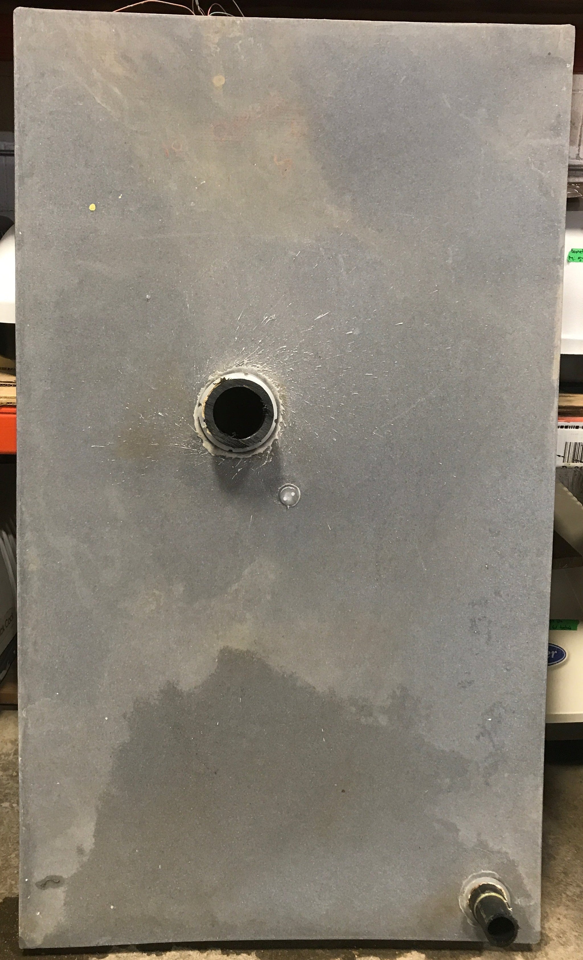 Used Waste/ Black Water Tank 55 L x 32 W x 6 H