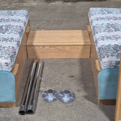 Used Complete RV Dinette Set, Does include table hardware - 78 x 40 3/4 x 32