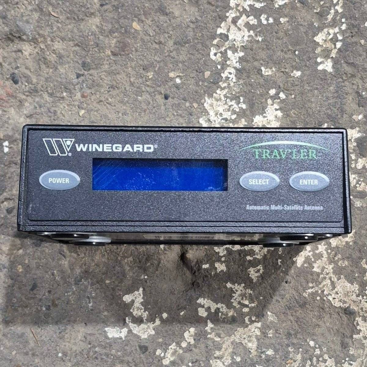 Used Winegard Trav'Ler Satellite TV Antenna Interface Box for Inside Unit - RP SK83