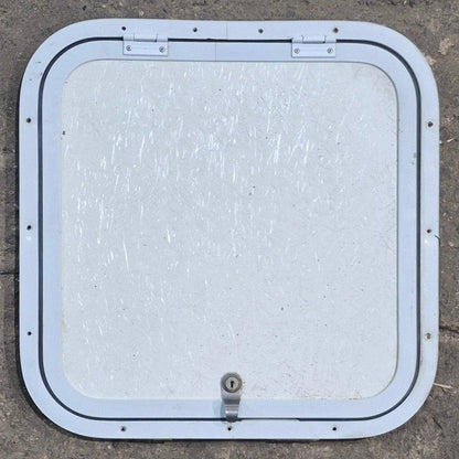 Used Radius Cornered Cargo Door - 17 7/8 X 17 7/8 X 1/2