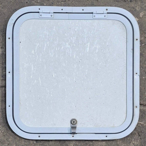 Used Radius Cornered Cargo Door - 17 7/8 X 17 7/8 X 1/2