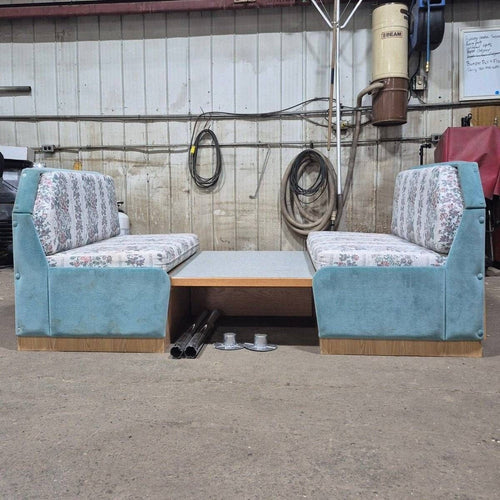 Used Complete RV Dinette Set, Does include table hardware - 78 x 40 3/4 x 32