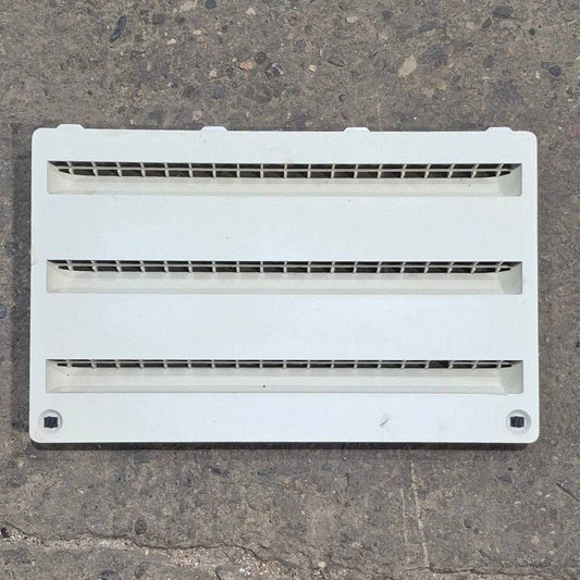 Used Dometic Air Intake Side Refrigerator Vent, Off White, No Frame - 3102277.021