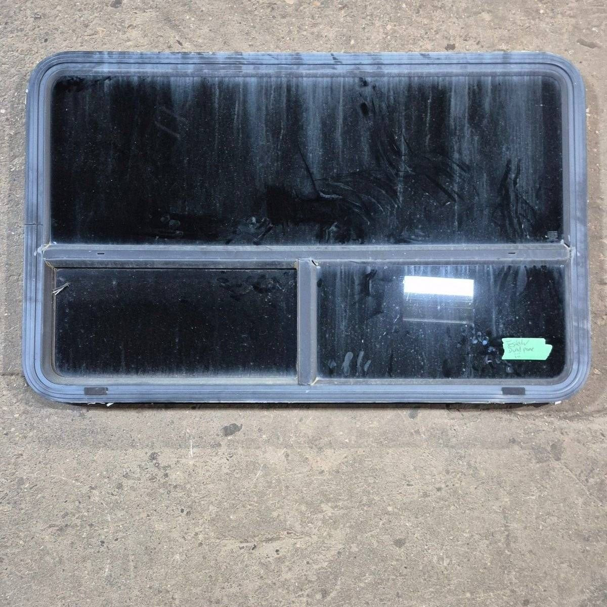 Used Black Radius Opening Window - 48 X 29 1/2 X 1 7/8