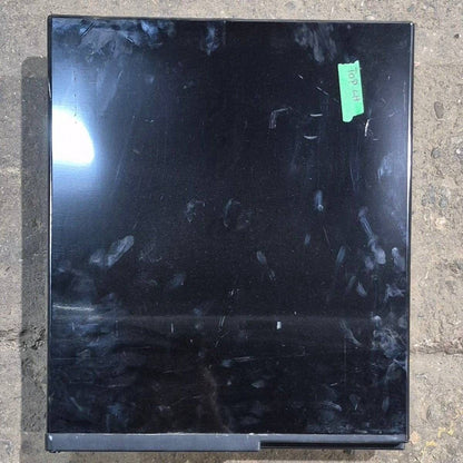 Used Norcold Refrigerator Upper (Freezer) Left Side Door, Black , 19.25 x 16.375 x 4.875 - 634074