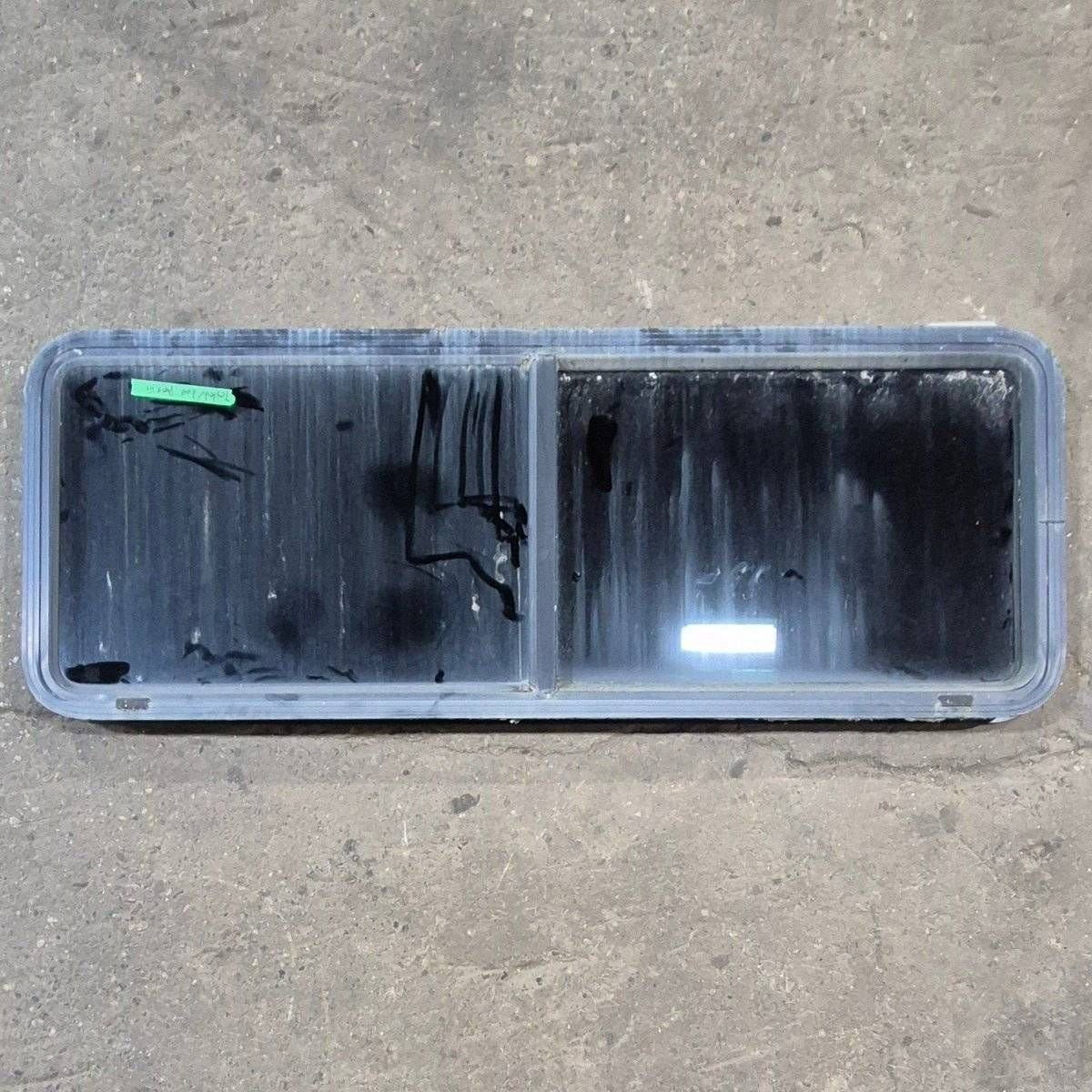 Used Black Radius Opening Window - 60 X 21 1/2 X 1 7/8