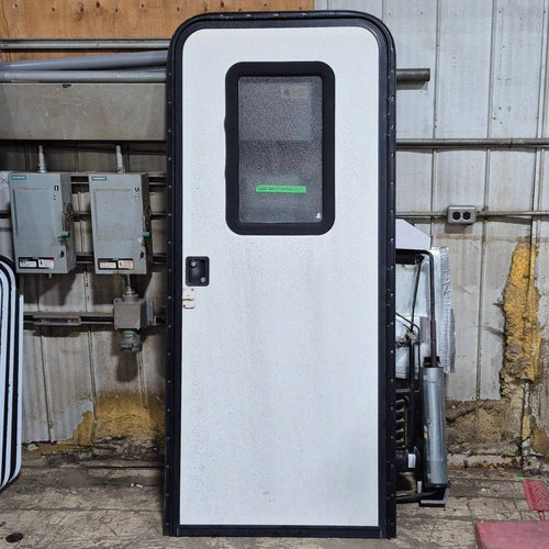 Used RV Radius Entry Door - 29 1/2 X 72