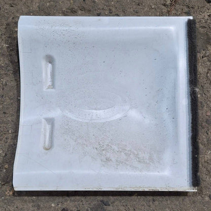 Used Screen Door Slide Panel, White - 12 1/8 X 12