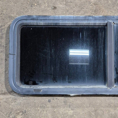 Used Black Radius Opening Window - 47 1/2 X 17 1/2 X 1 7/8