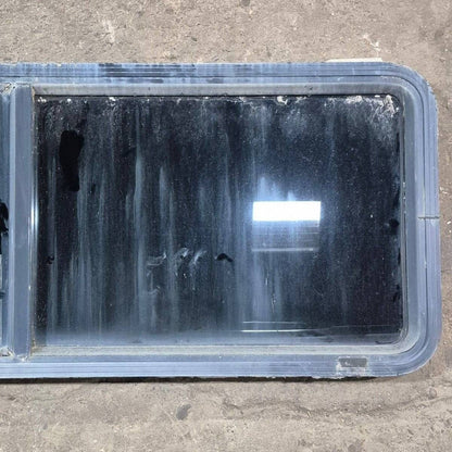 Used Black Radius Opening Window - 60 X 21 1/2 X 1 7/8