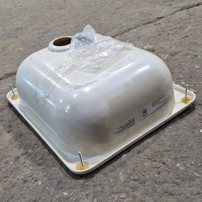 Used Single Kitchen Sink - 12 7/8 X 15