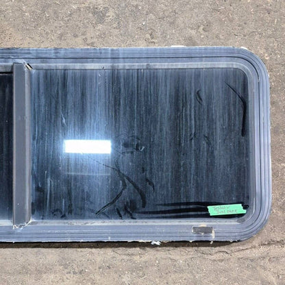 Used Black Radius Opening Window - 47 1/2 X 17 1/2 X 1 7/8