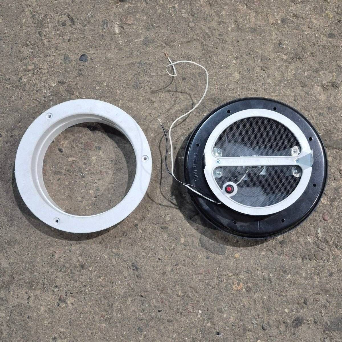 Used Complete Ventline Fan Vent, 12V, 6.5 X 6.5 X 1.5 - Vanair , VP