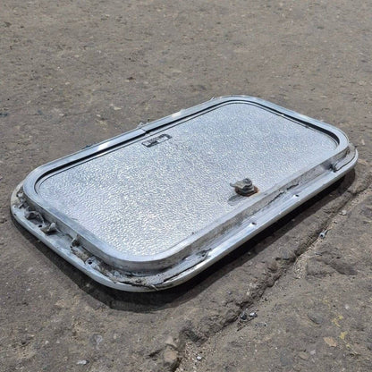 Used Radius Cornered Cargo Door - 19 7/8 X 10 7/8 X 3/4