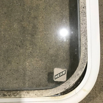 Used White Radius Opening Window - 60.25 X 21.75 X 1.875