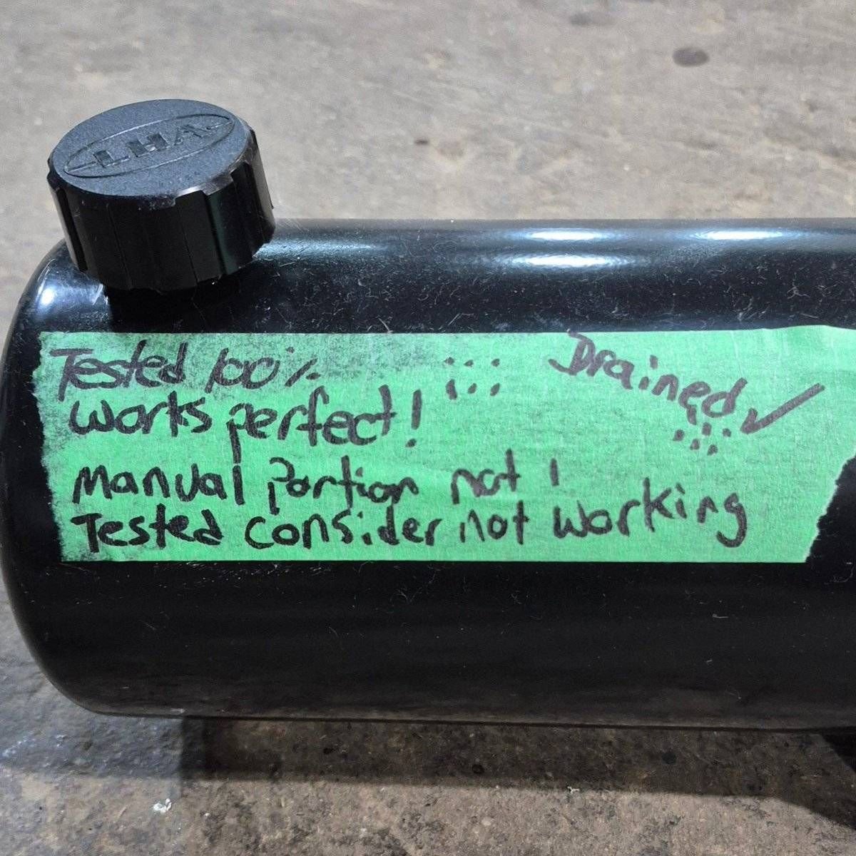 Used Dewald RV Slide Out Hydraulic Pump/ Motor/ Tank Assembly