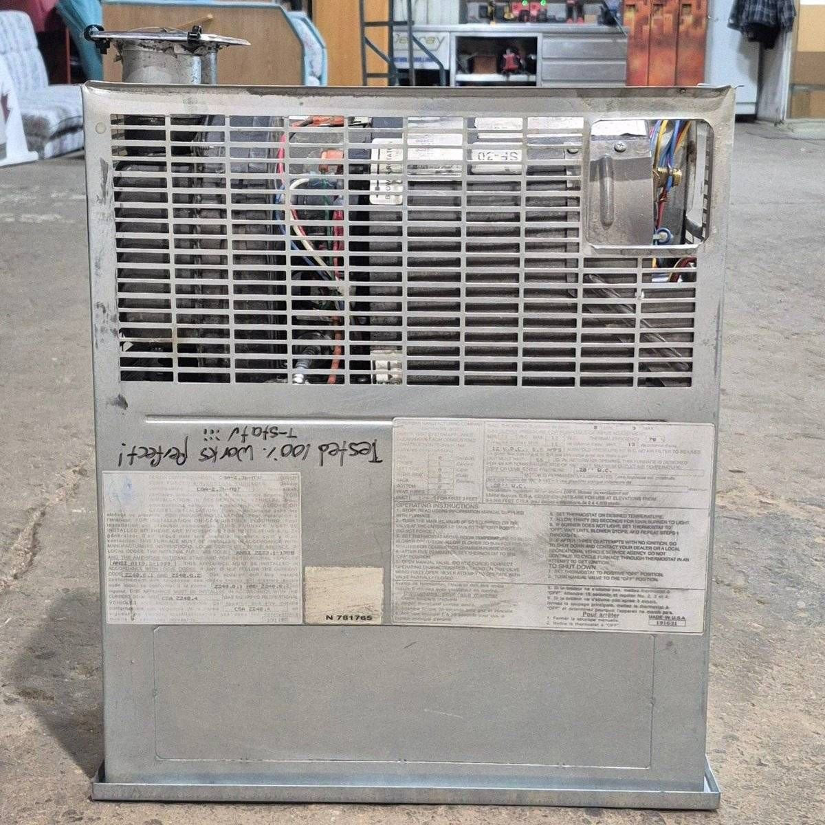 30,000 BTU Used Suburban RV Propane Furnace - SF-30