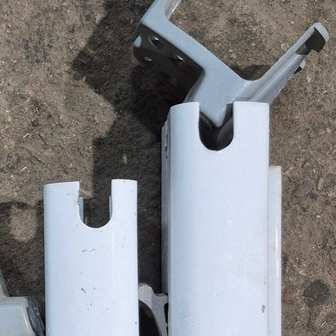 Used Dometic Awning Arm Set, White, 73 - 8273000.401B