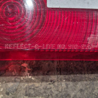 Used Reflect-O-Lite Tail Light Replacement Lens - SAE-AILRST-73 D.O.T. , No. 910-950