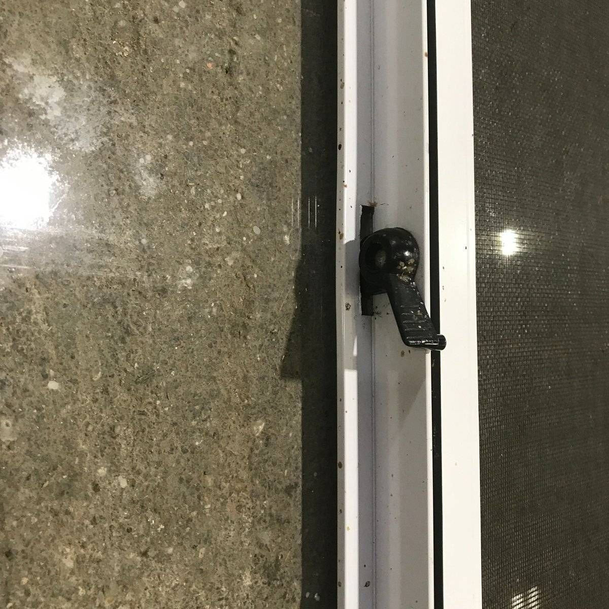 Used White Radius Opening Window - 54.5 X 25.5 X 1.875