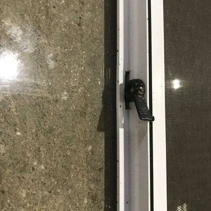 Used White Radius Opening Window - 54.5 X 25.5 X 1.875