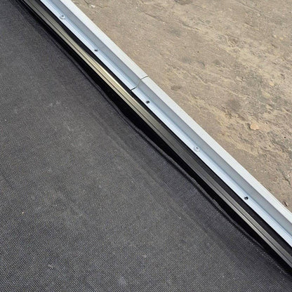 Used Black Radius Emergency Opening Window - 35 1/8 X 21 1/4 X 1 7/8
