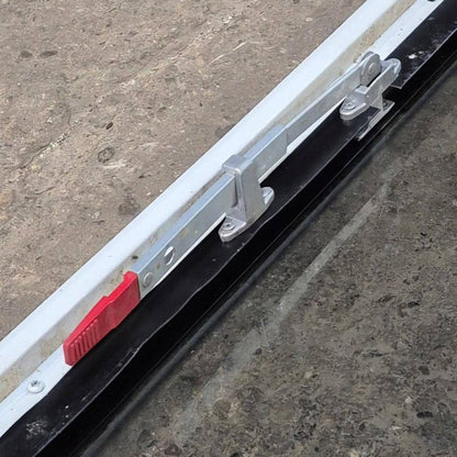Used Black Radius Emergency Opening Window - 35 1/8 X 21 1/4 X 1 7/8