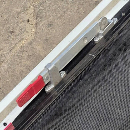 Used Black Radius Emergency Opening Window - 35 1/8 X 21 1/4 X 1 7/8