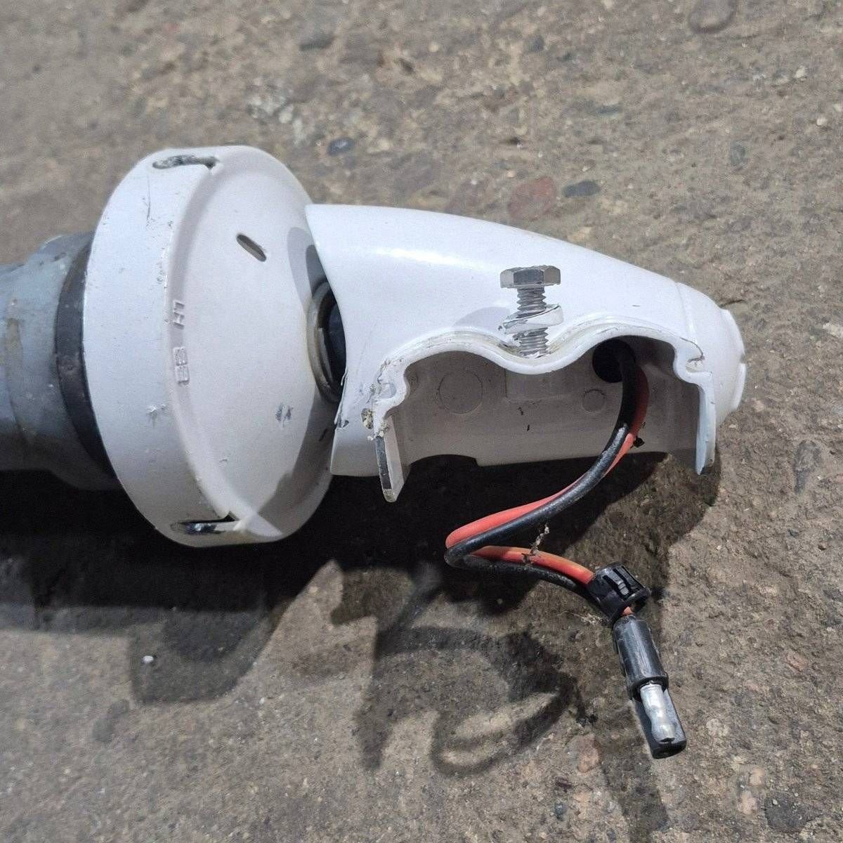 Used Dometic/ A&E Drive Head Assembly, White  - WeatherPro , 3307923.115B