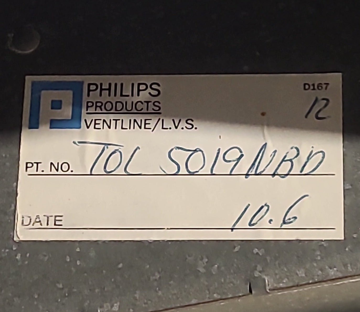Used Ventline/ Phillips RV Range Hood Fan With Tank Monitor T0L5019NBD