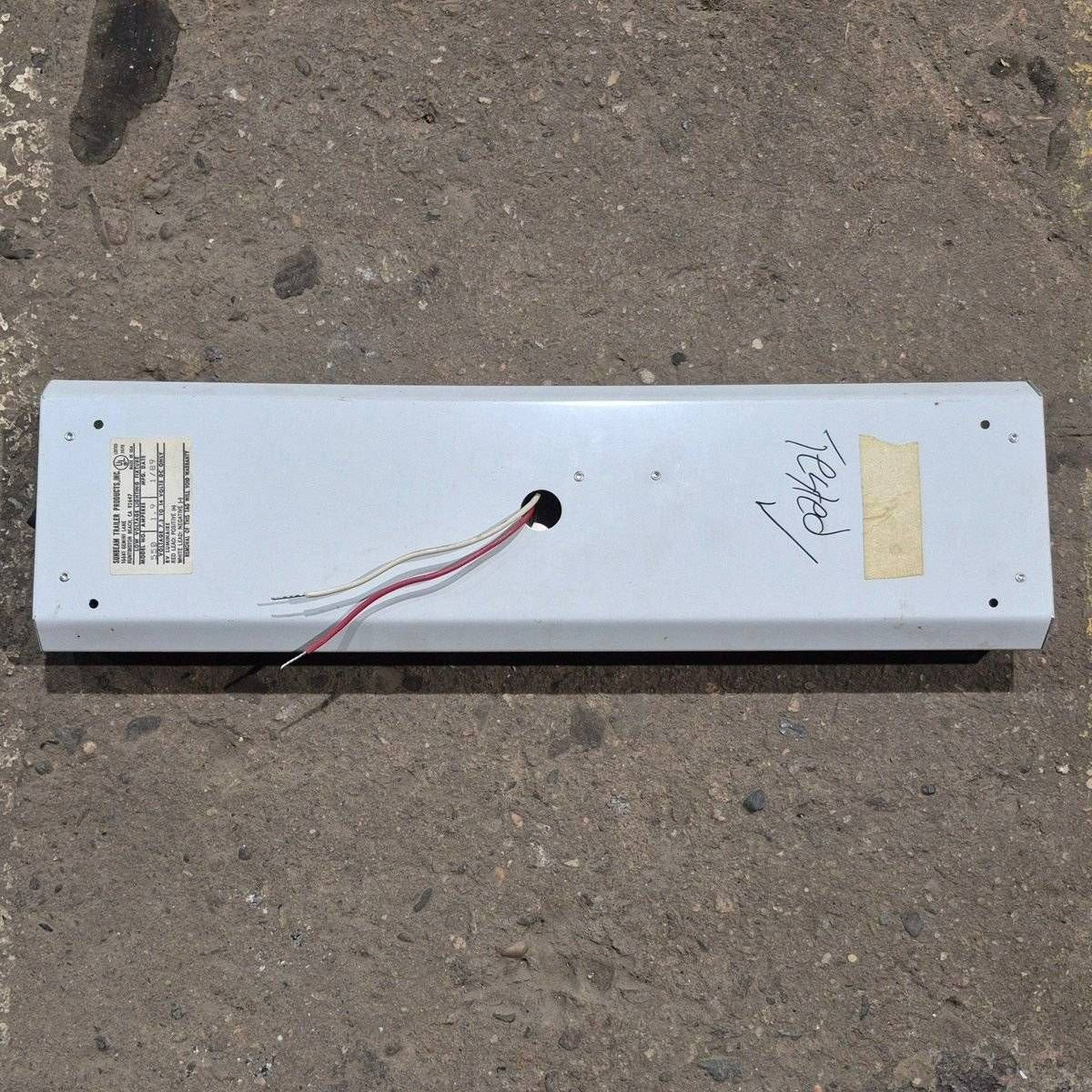 Used RV Luminaire Dual Fluorescent Light Fixture - Model 550