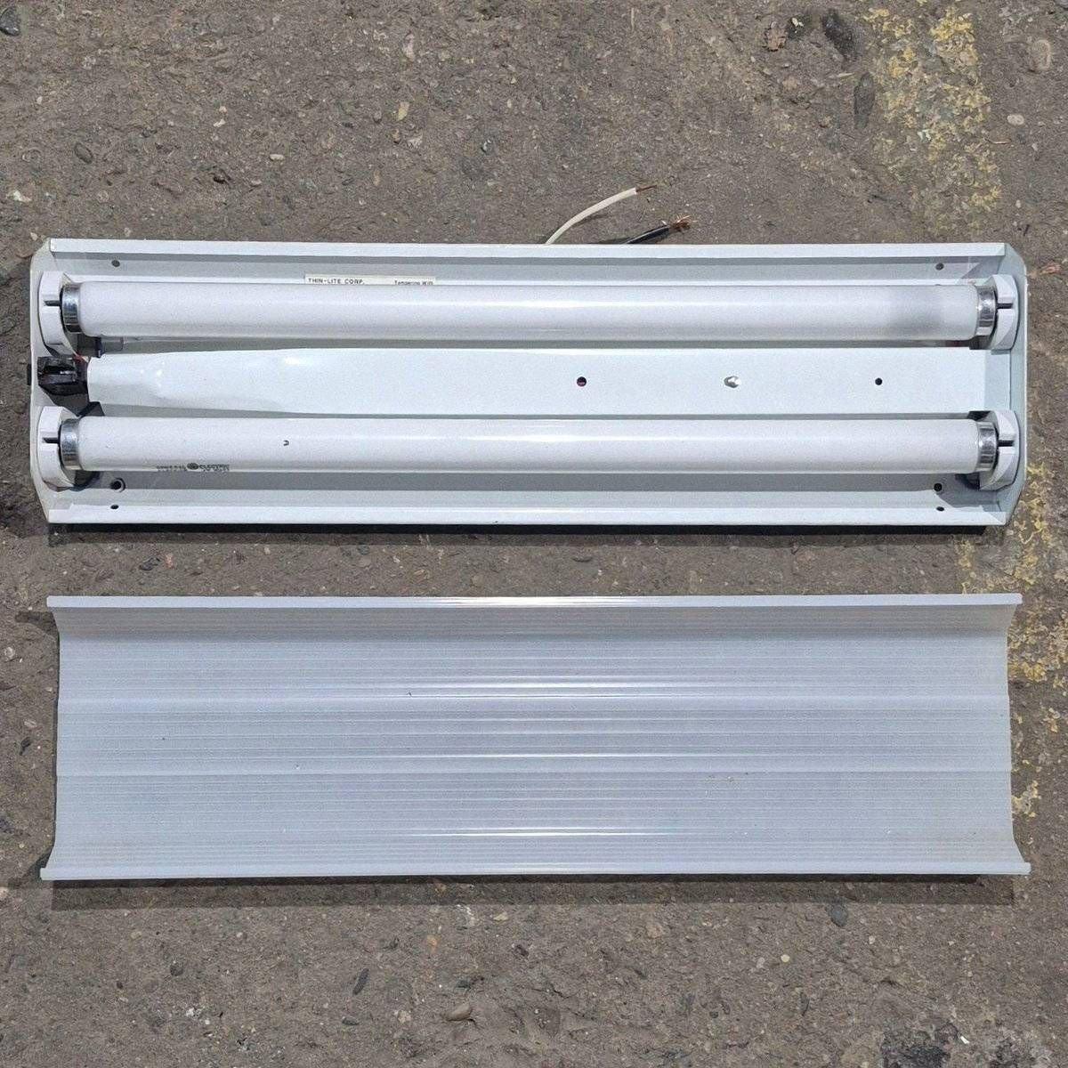 Used Thin-Lite Dual Fluorescent Light Fixture