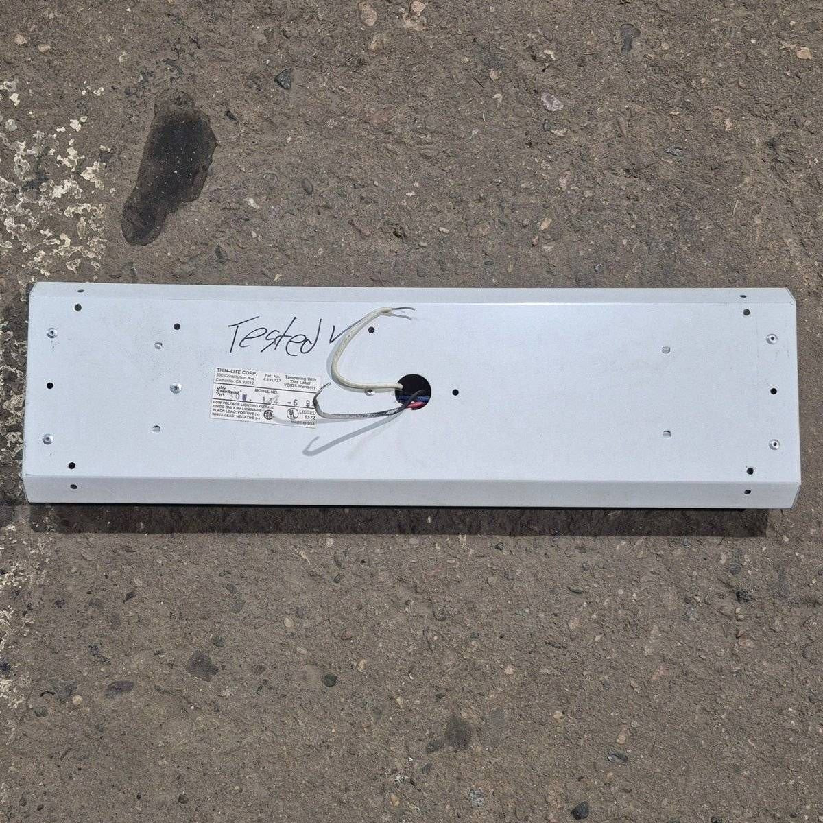 Used Thin-Lite Dual Fluorescent Light Fixture - Model 134
