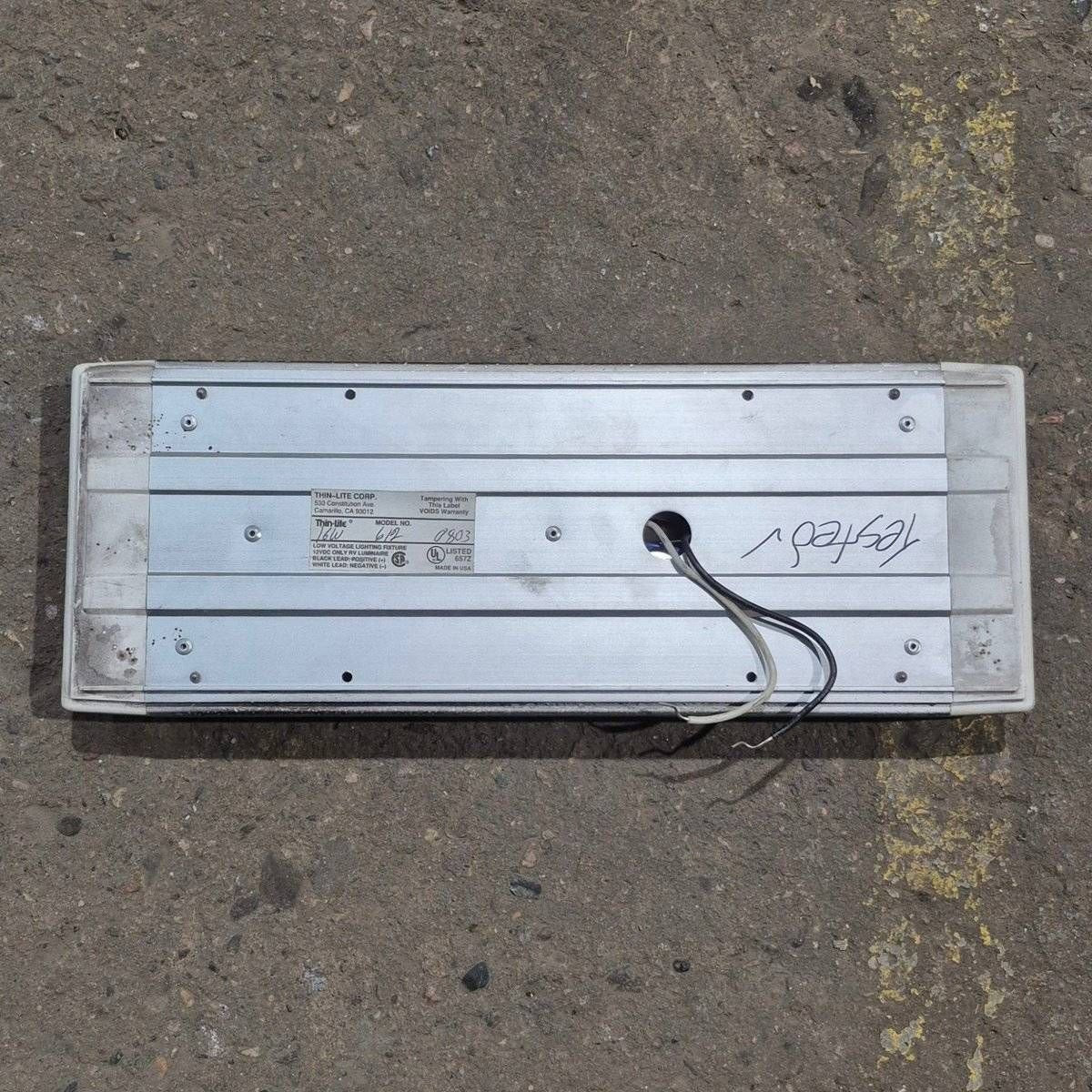Used Thin-Lite Dual Fluorescent Light Fixture - Model 612