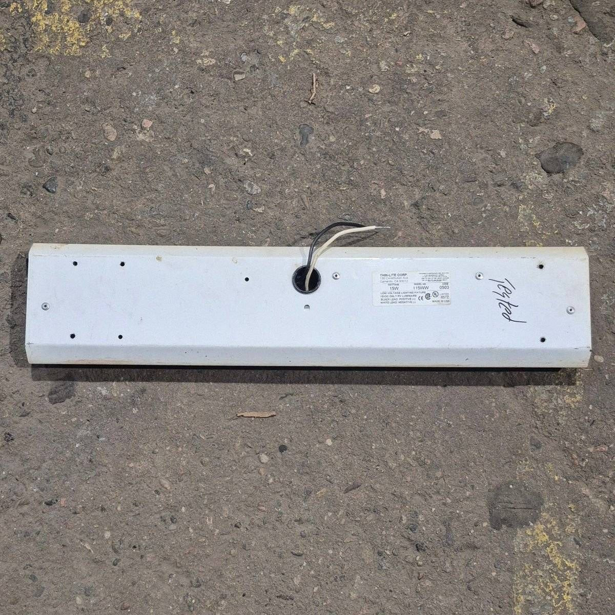 Used Thin-Lite Single Fluorescent Light Fixture - Model 115