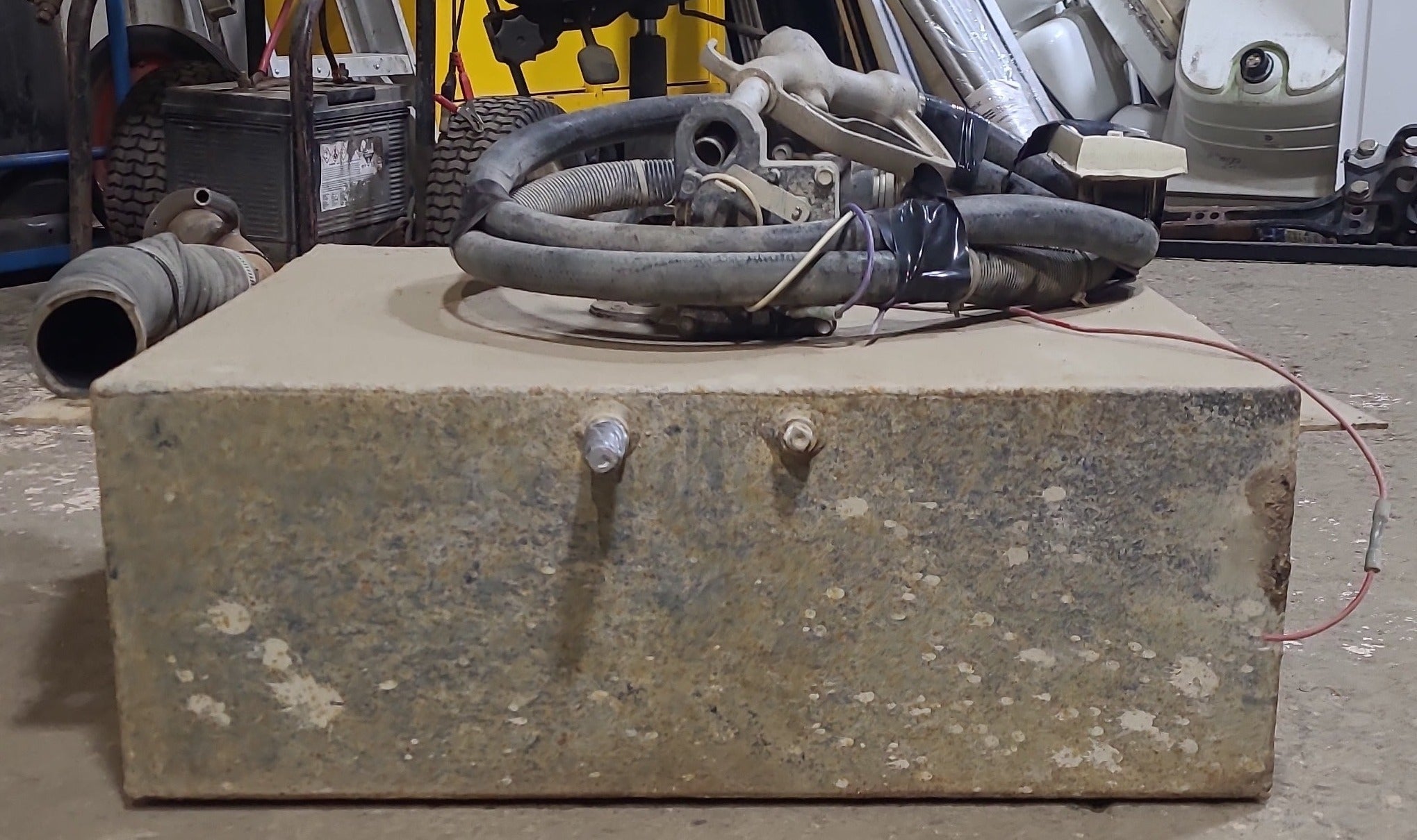 Used Toy Hauler Fuel Station Assembly