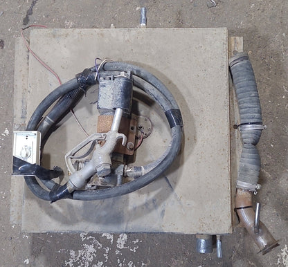 Used Toy Hauler Fuel Station Assembly