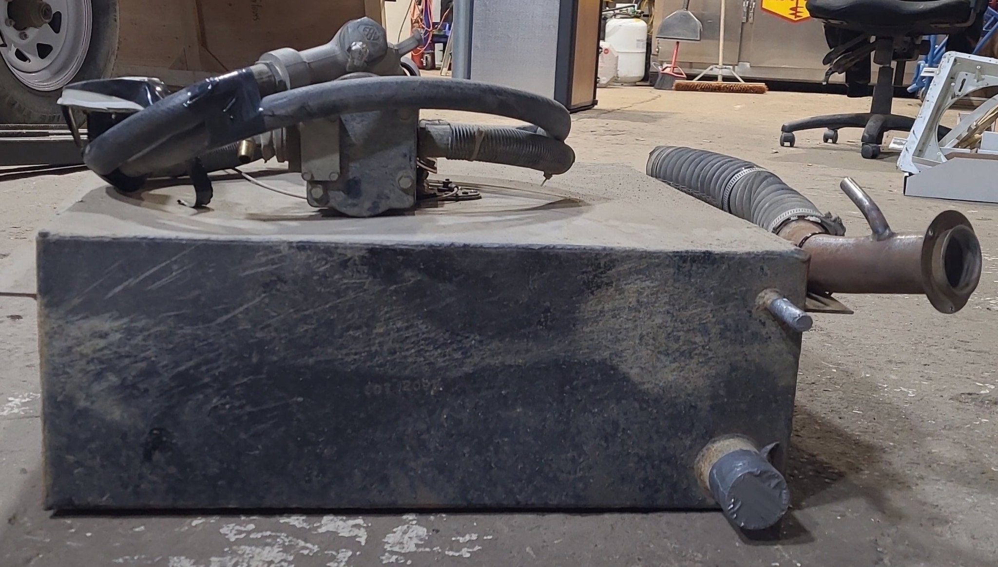 Used Toy Hauler Fuel Station Assembly