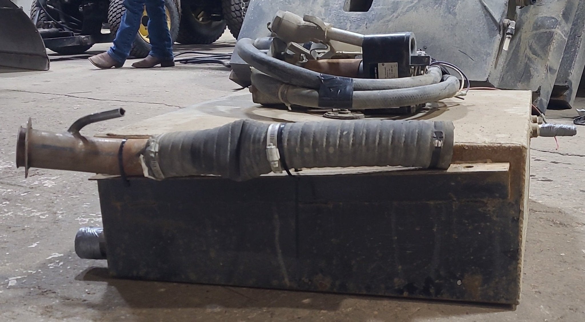 Used Toy Hauler Fuel Station Assembly