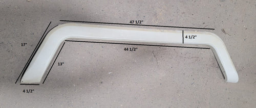 Used Trail-Lite Fender Skirt 47 1/2 X 17