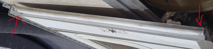 Used Truck Camper Square Entry Door 23 3/4 x 50 1/4