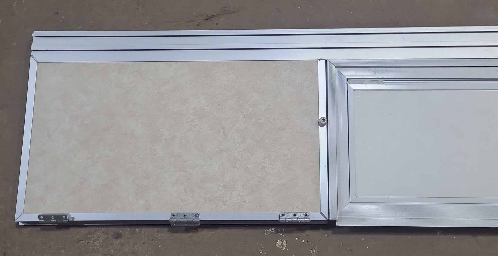 Used Truck Camper Square Entry Door 23 3/4 x 50 1/4