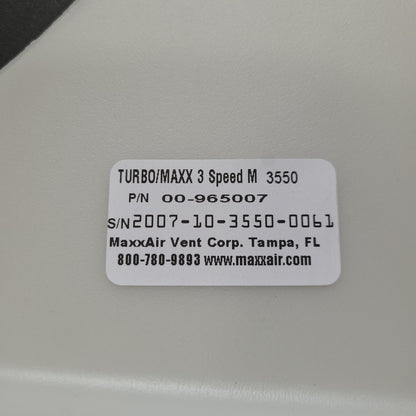 Used Turbo/Maxx 3 Speed M 3550