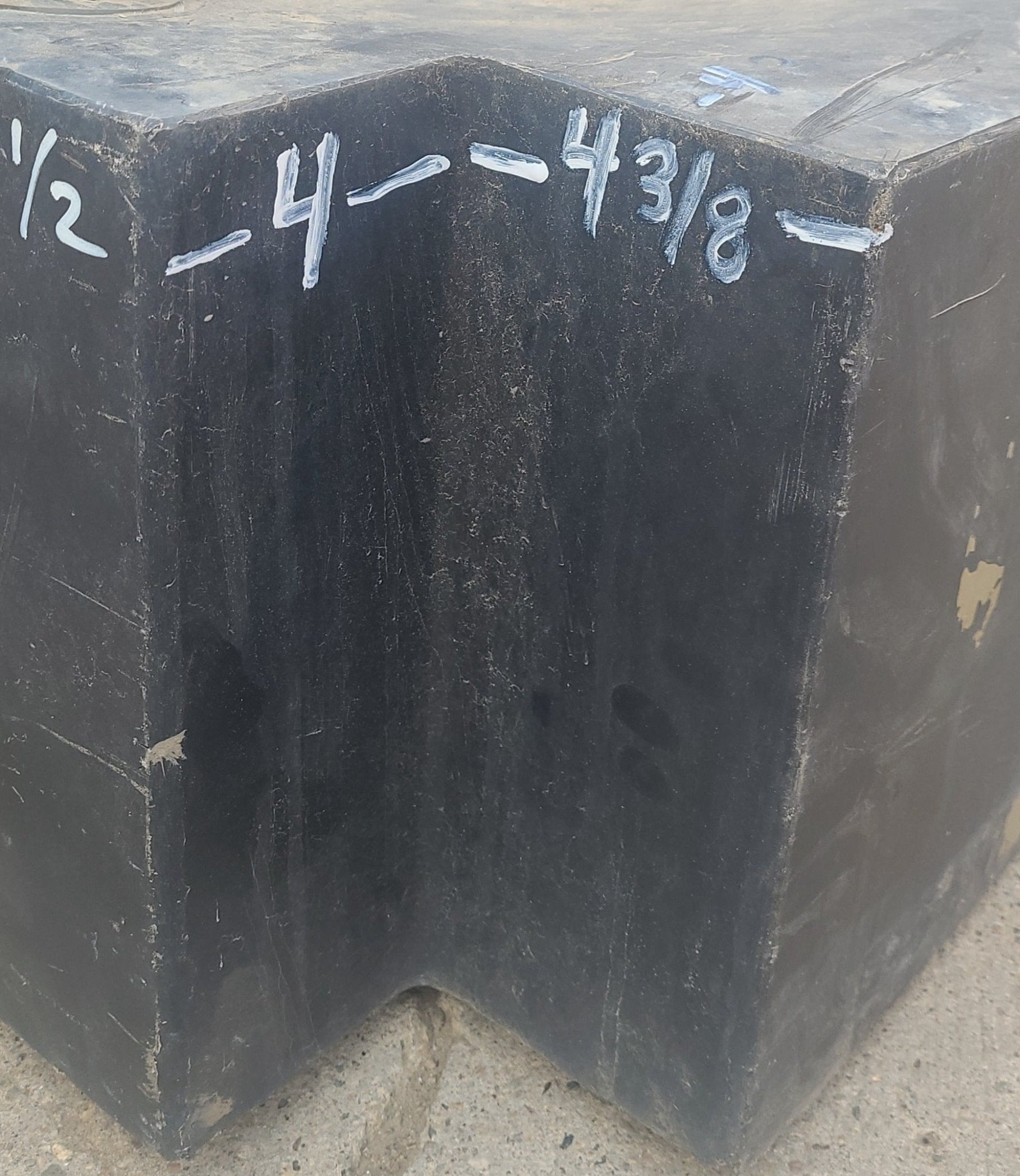 Used Waste/ Black Water Tank 24 1/2 X 16 X 11 3/4