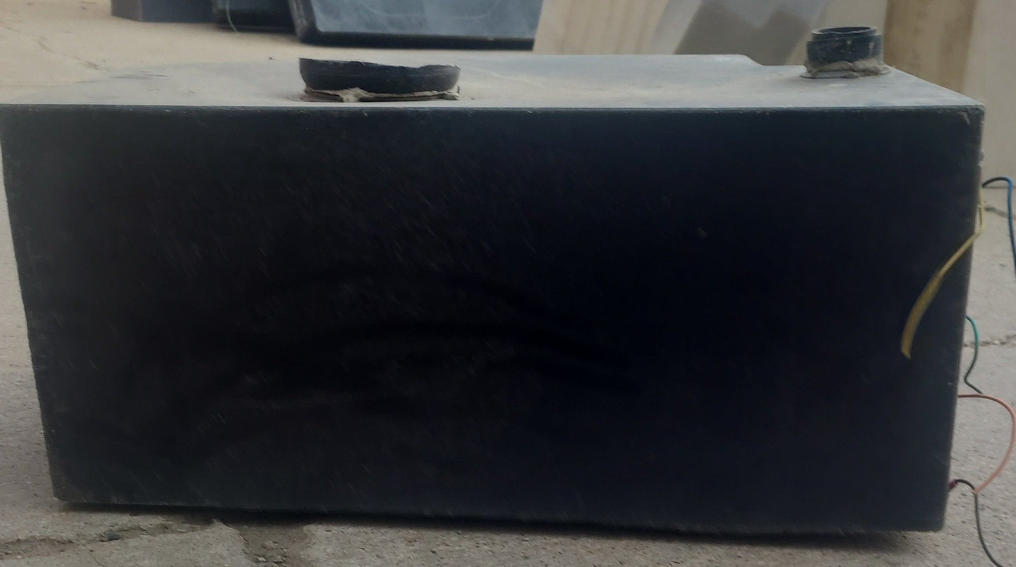 Used Waste/ Black Water Tank 24 1/2 X 16 X 11 3/4